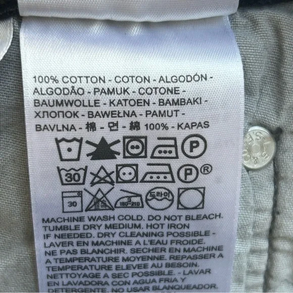 Levi’s 501 Light Wash High Waisted Button Fly Denim Jean Shorts Size 32 - Picture 7 of 7